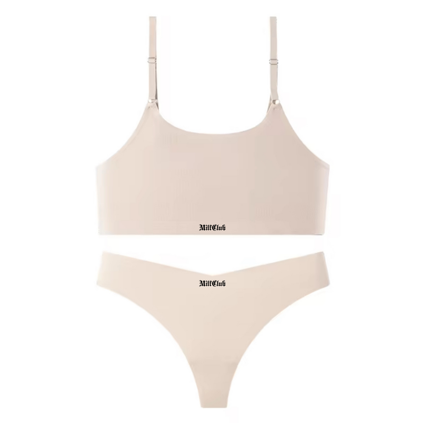 MilfClub Seamless Bra & Thong Set