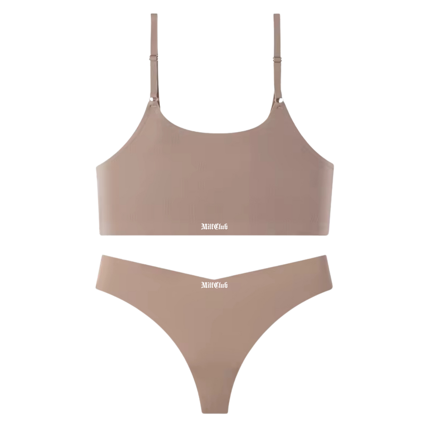 MilfClub Seamless Bra & Thong Set