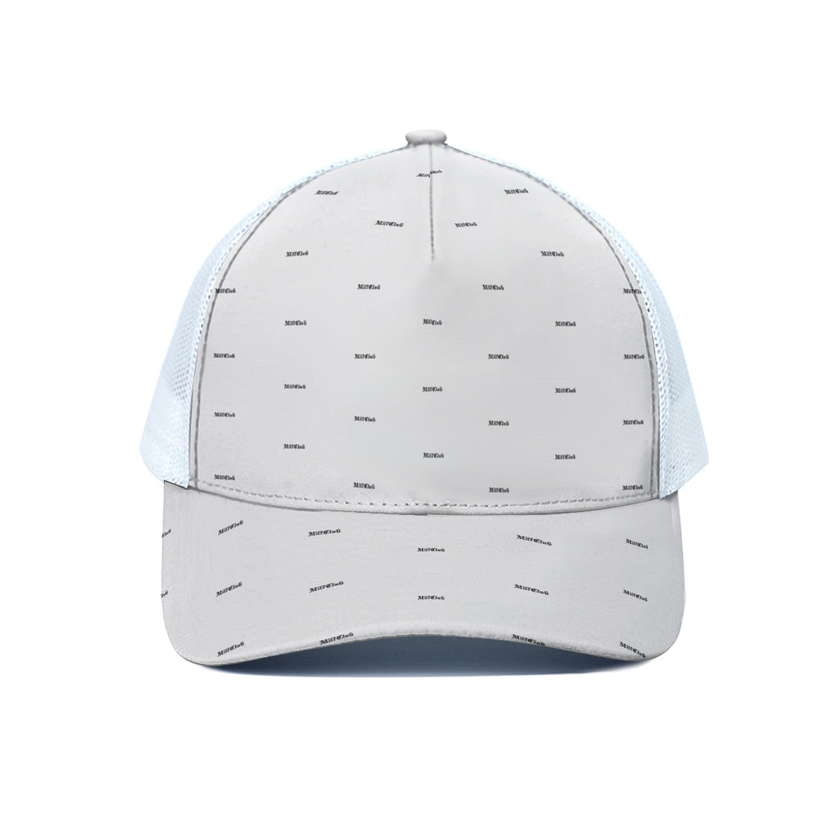 MilfClub Unisex Trucker Cap With White Half-mesh