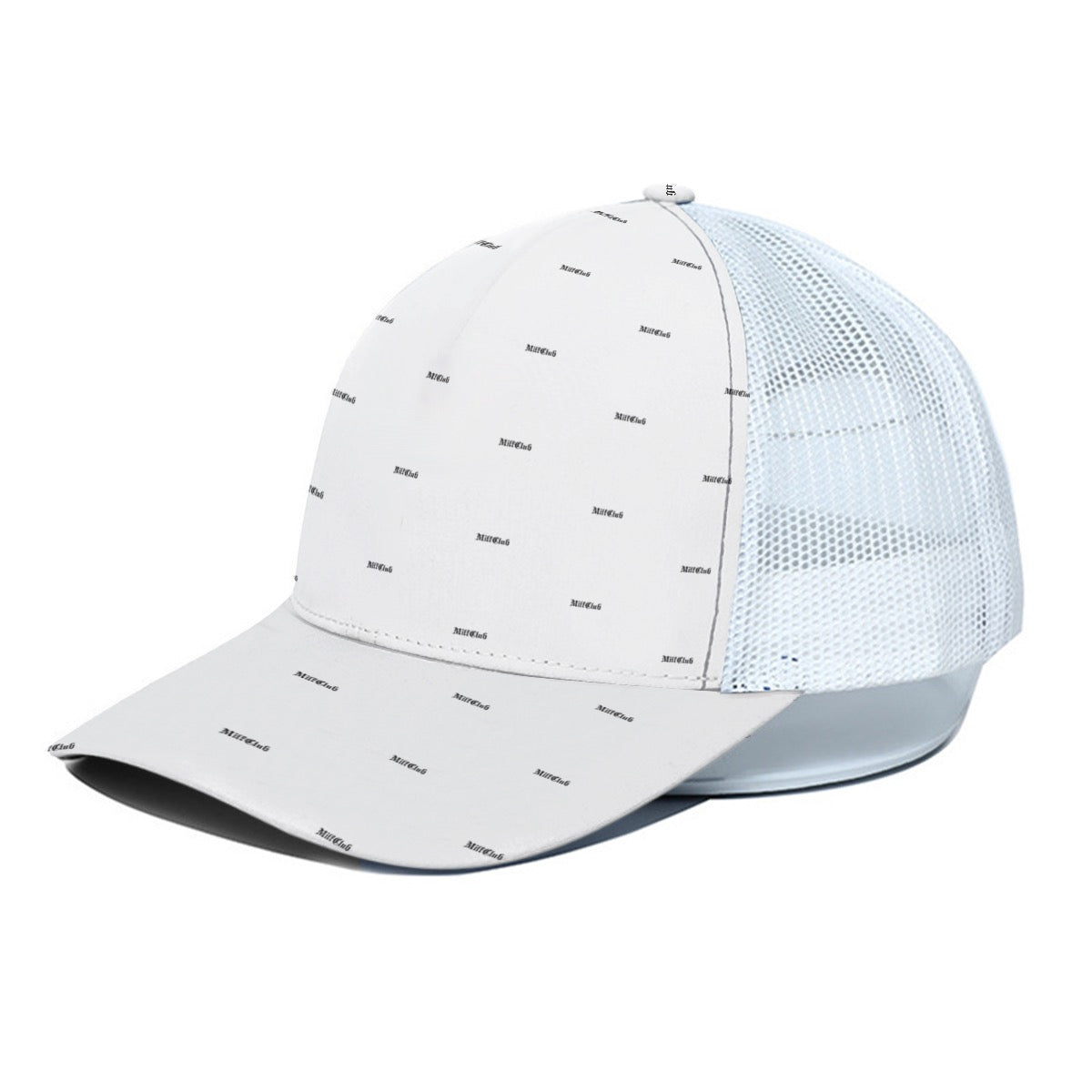 MilfClub Unisex Trucker Cap With White Half-mesh