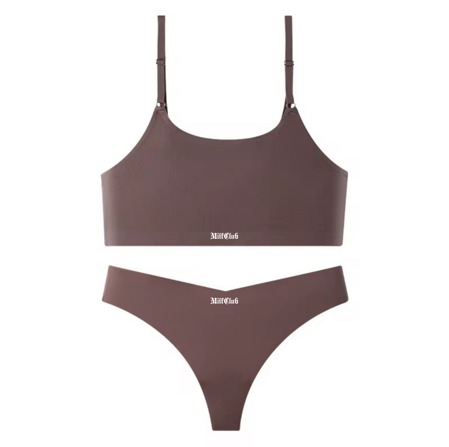 MilfClub Seamless Bra & Thong Set