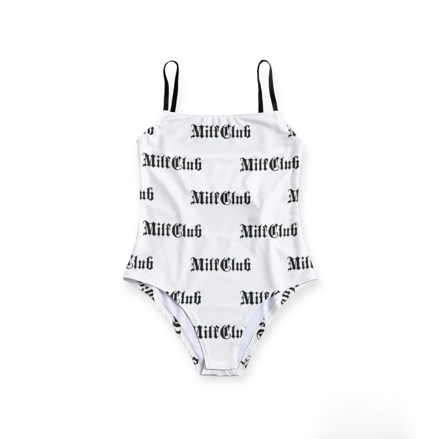 MilfClub All-Over Print Halter Bodysuit