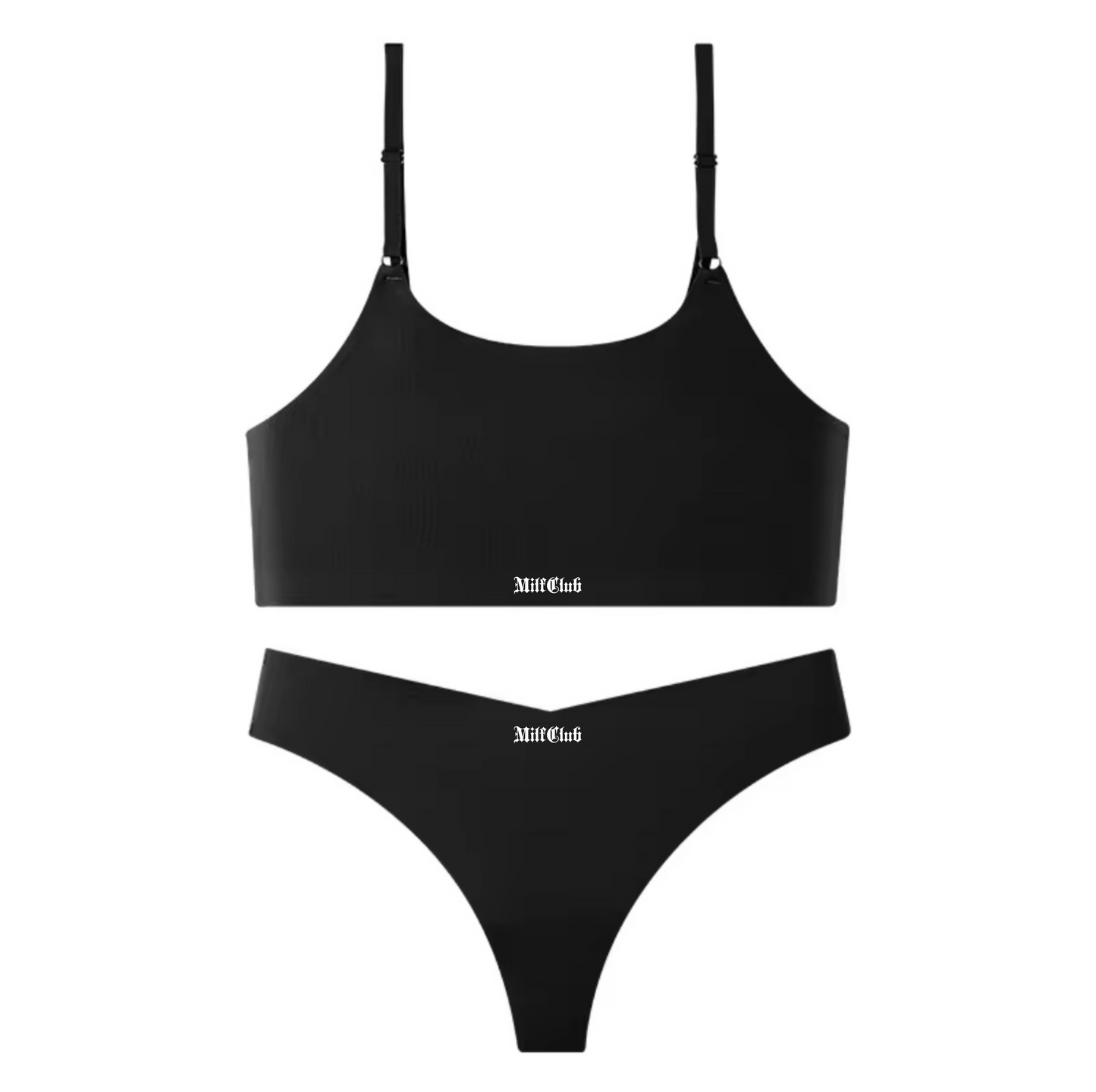 MilfClub Seamless Bra & Thong Set