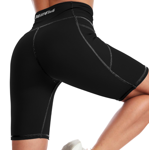 MilfClub High-Support Knee-Length Shorts