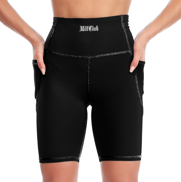 MilfClub High-Support Knee-Length Shorts