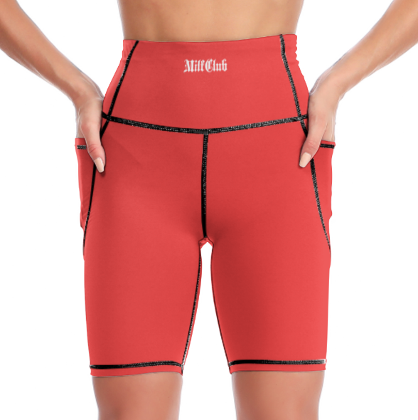 MilfClub High-Support Knee-Length Shorts