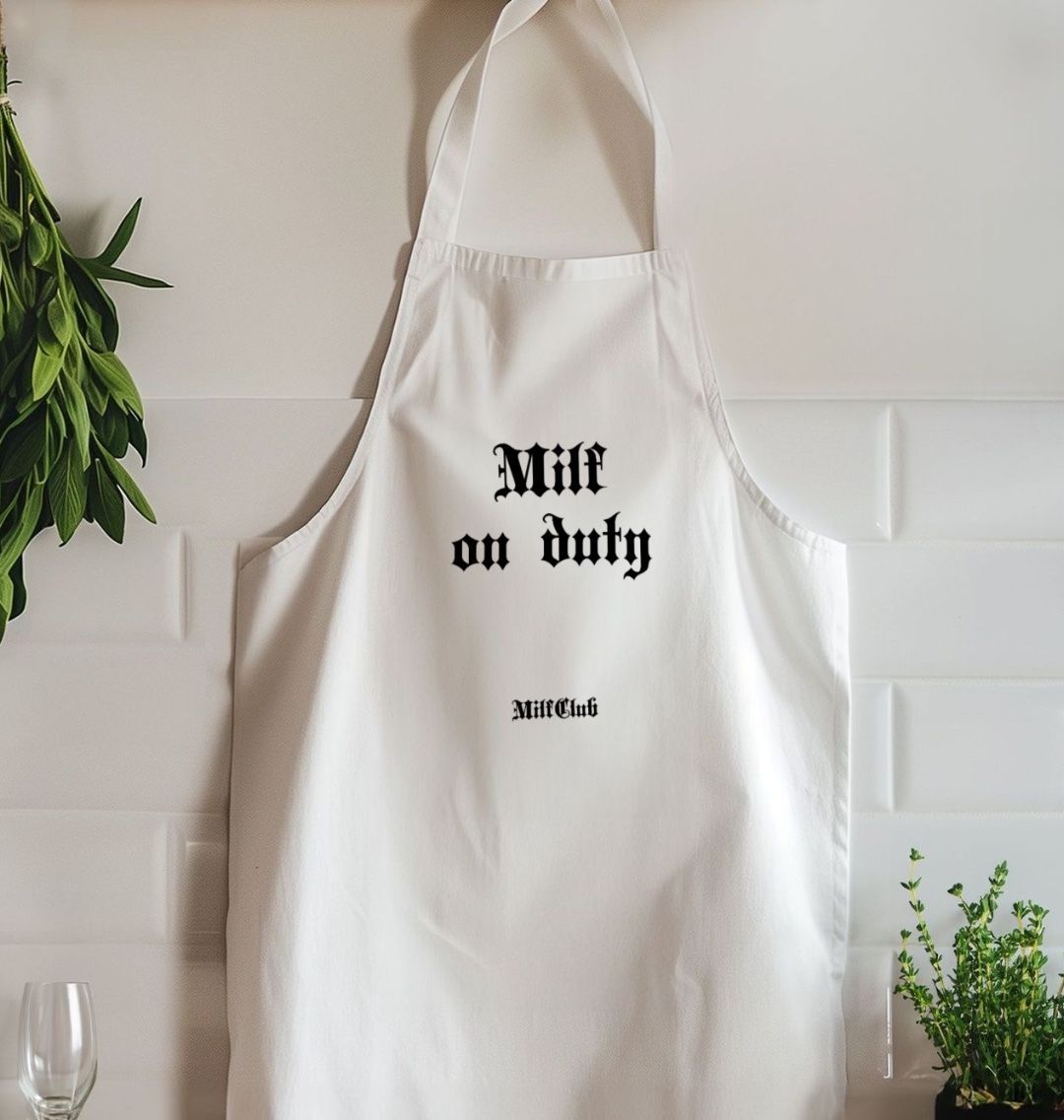 MilfClub “Milf on duty” apron