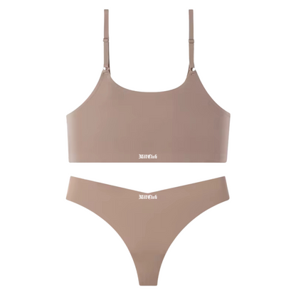 MilfClub Seamless Bra & Thong Set