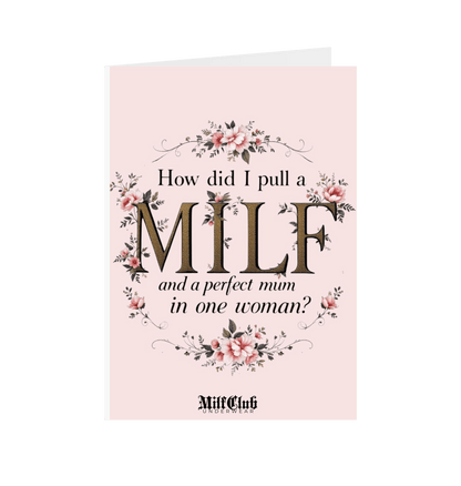 White Printed Greetings Cards Front
