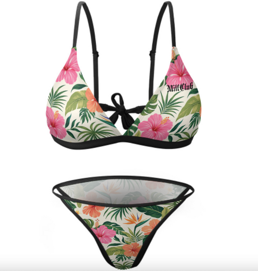 MilfClub Tropical Print Bikini
