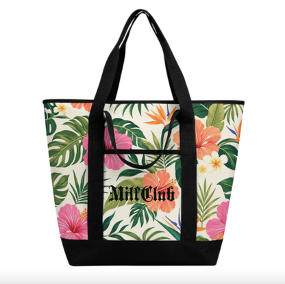 MilfClub Tropical Beach Bag