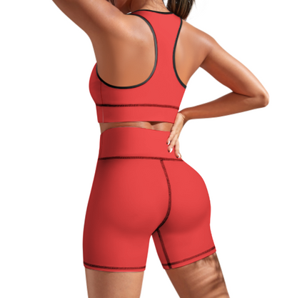 MilfClub Yoga Bra & Shorts Set