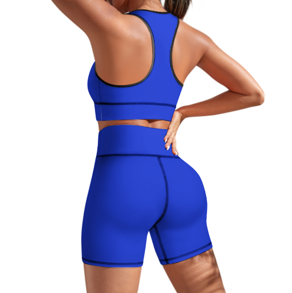 MilfClub Yoga Bra & Shorts Set